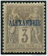 Alexandrie (1899) N 3 * (charniere) - Neufs