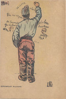 CPA Illustrateur Vallet 1904 La Classe Littérature Militaire - Vallet, L.