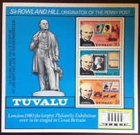 Tuvalu 1979 Rowland Hill Minisheet MNH - Tuvalu