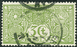 NIEDERLANDE 1906 Amsterdamer Vereinigung Zum Kampf Gegen Die Tuberkulose 3+3 C O - Used Stamps