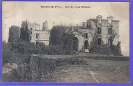 Carte Postale 64. Bidache Le Vieux Chateau  Très Beau Plan - Bidache