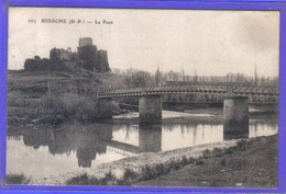 Carte Postale 64. Bidache Le Pont  Très Beau Plan - Bidache