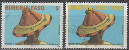 BURKINA FASO __N°1329 & 1336  __  OBL VOIR SCAN - Burkina Faso (1984-...)