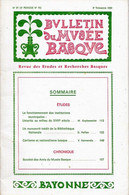 BULLETIN DU MUSEE BASQUE N°97(3°T.1982) < USTARITZ/CARLISME,NATIONALISME BASQUE/Sommaire.Scan - Baskenland