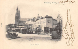 Châlons Sur Marne         51         Marché Place Godart     (voir Scan) - Châlons-sur-Marne