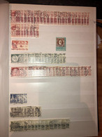 L5     Denmark Used Lot   1975-1978 - Feuilles Complètes Et Multiples