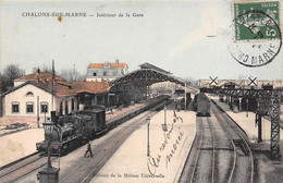 Châlons Sur Marne          51            Intérieur De La Gare.   - 1  -     (voir Scan) - Châlons-sur-Marne