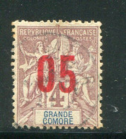 GRANDE COMORE- Y&T N°22- Oblitéré - Usati