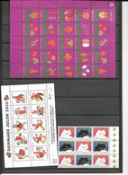 J21     Denmark  Christmas Sheets - Feuilles Complètes Et Multiples