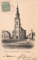 LOIGNY LA BATAILLE (28) :  La Nouvelle Eglise  1903 - Loigny
