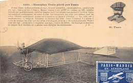 Thème: Aviation      Train Moteur Anziani  Piloté Par Train    (voir Scan) - Other & Unclassified