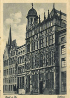 WESEL Am Rhein, Rathaus (1940s) AK - Wesel