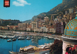 Principato Di Monaco -vue Du Quartie - La Condamine - Du Palais Princier Depuis Monte Carlo - Formato Grande Non Viaggia - La Condamine