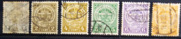 LUXEMBOURG                         N° 89/94                               OBLITERE - 1907-24 Abzeichen