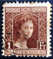 LUXEMBOURG                         N° 107                               OBLITERE - 1914-24 Marie-Adélaida