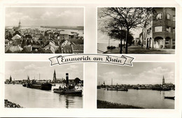 EMMERICH Am Rhein, Mehrbildkarte (1955) AK - Emmerich
