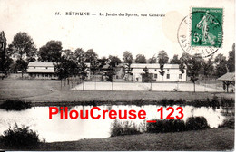 62 Pas De Calais - BETHUNE - " Le Jardin Des Sports, Vue Générale " - Bethune