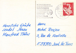 Delcampe - Allemagne-Remscheid-1/4/1984-expo Röntgen-Musée Allemand Röntgen - Physique