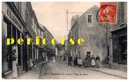 Delcampe - 91   Yerres  Charcuterie  Rue De Paris - Yerres