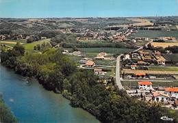 31 - VERNERQUE : Vue Aérienne Sur Les Bords De L'Arière  - CPSM  Village ( 2.560 H ) Grand Format - Haute Garonne - Altri & Non Classificati