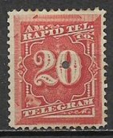 STATI UNITI D'AMERICA 1881 FRANCOBOLLI PER TELEGRAFO DENT.12 YVERT. 57  MLH VF - Telegrafo