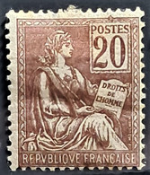 FRANCE 1900/01 - MLH - YT 113 - 20c - 1900-02 Mouchon