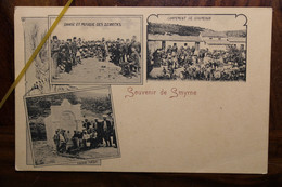 AK CPA Smyrne Smyrna Gruss Aus Souvenir Turquie Turkey Türkei Levant Empire Ottoman Vers 1900 Izmir Zeibecks - 1837-1914 Esmirna