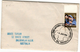 Australia PM 215 1966  Postmark Collection ,First National Senior Scout Venture,souvenir Cover - Bolli E Annullamenti