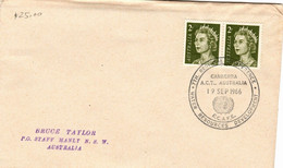 Australia PM 224 1966  Postmark Collection ,Water Resources 7th Regional Conference,souvenir Cover - Poststempel