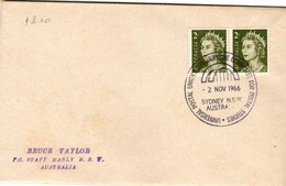 Australia PM 226A 1966  Postmark Collection ,Universal Postal Union Consultative Committee For Postal Studies - Marcofilia