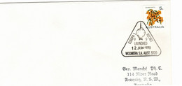 Australia PM 334 19707  Postmark Collection ,Europa 1  Rocket  F9,souvenir Cover - Bolli E Annullamenti