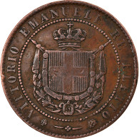 Monnaie, États Italiens, TUSCANY, Provisional Government, 5 Centesimi, 1859 - Tuscan