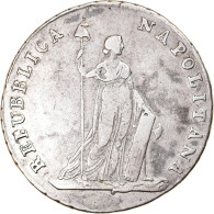 Monnaie, États Italiens, NAPLES, 12 Carlini, An VII, Naples, TTB, Argent - Napels & Sicilië