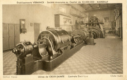 13 - Ets Verminck - Usine De Croix Saint - Centrale Electrique - Savon Hercule, Huile La Délicieuse, Graisse Cocolina - Marignane