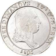 Monnaie, États Italiens, NAPLES, Ferdinando IV, 120 Grana, 1805, Naples, Très - Nápoles & Sicile