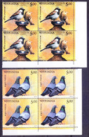 India 2010 MNH 2v Rt Lo Corner Blk, Birds, Pigeon, Sparrow - Sparrows