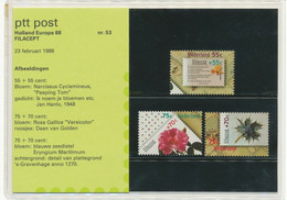 NIEDERLANDE 1988 Internationale Briefmarkenausstellung FILACEPT ’88, Den Haag - Neufs