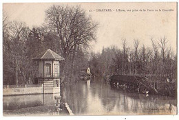 Chartres - L'Eure, Vue Prise De La Porte De La Courtille - écrite 1918 - Chartres