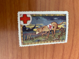 Vignette - Chiens Sanitaires - Croix Rouge - Red Cross