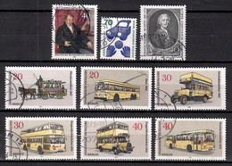 Berlin 1973, MiNr. 446-451 + 452 + 453 + 454; Gestempelt; Berl.1 - Altri & Non Classificati