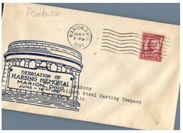 (II 4) USA - FDC 1931 - Harding Memorial Dedication - 1931 - 1851-1940