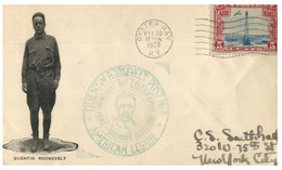 (II 4) USA -  FDC 1929 - Quentib Roosevelt - American Legion Postmark - 1851-1940