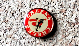 Pin's Sport Américain BASEBALL - The CREEKS De FLORIDE Du Nord - Verni époxy - Fabricant Inconnu - Baseball