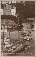 A Picturesque View From The Harbour, Clovelly, Devon, C.1930 - GS Reilly RP Postcard - Clovelly