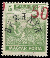 BARANYA, HUNGARY - Provisional Edition For Baranya Mi.No. 53 (basic Stamp Hungray Mi.No. 244). Shifted Red Overprint Wit - Andere & Zonder Classificatie