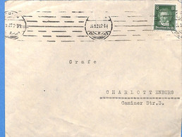 Allemagne Reich 1927  Lettre De Berlin  (G0902) - Altri & Non Classificati