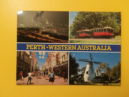 CARTOLINA POSTCARD AUSTRALIA 1992 PERTH  BOLLO SPORT - Perth