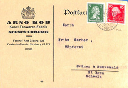 Allemagne Reich 1927  Lettre De Neuses B.Coburg     (G0920) - Autres & Non Classés
