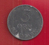 DANEMARK - 5 ORE - 1963. - Danimarca