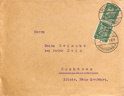 Allemagne Reich 1925  Lettre De Wesermünde  (Bremerhaven)  (G0932) - Autres & Non Classés